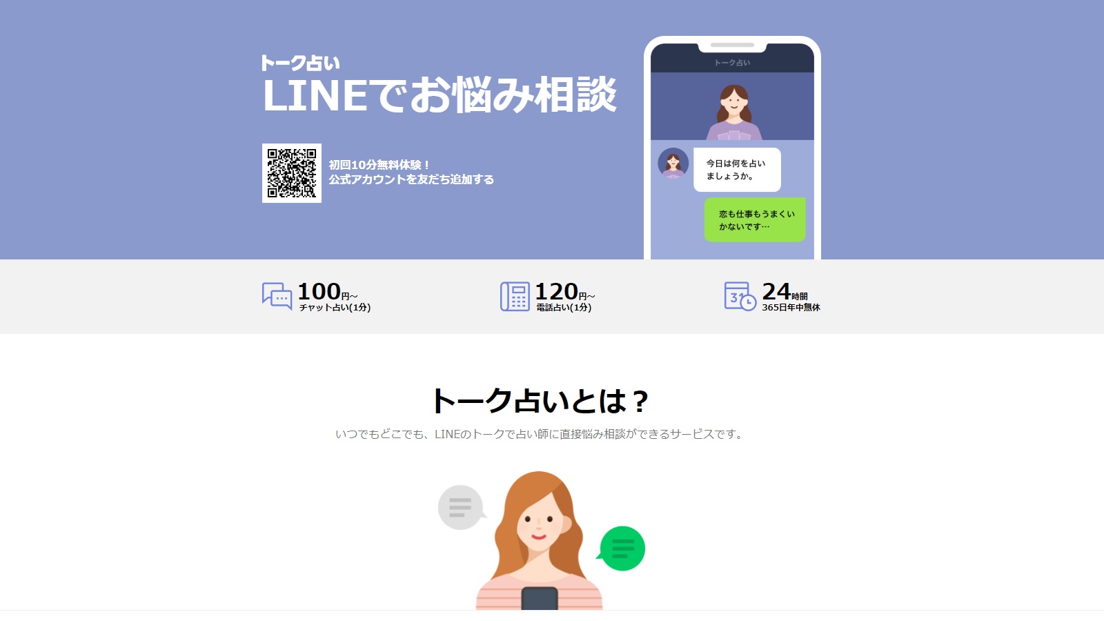 LINEトーク占い